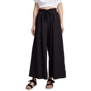 ULLA JOHNSON wide leg culottes pants  SZ 4